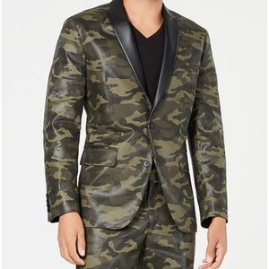 I.N.C. Men's Slim-Fit Camo Blazer